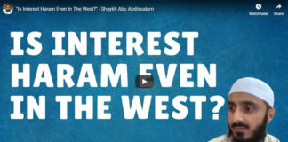 Is Interest Haram Even In The West?