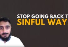How To Stop Going Back To Sinful Ways?