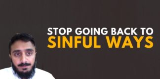 How To Stop Going Back To Sinful Ways?