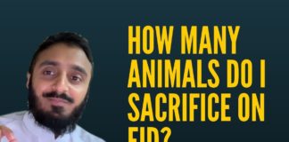 How Many Animals Do I Sacrifice On Eid?