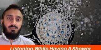Listening While Having A Shower