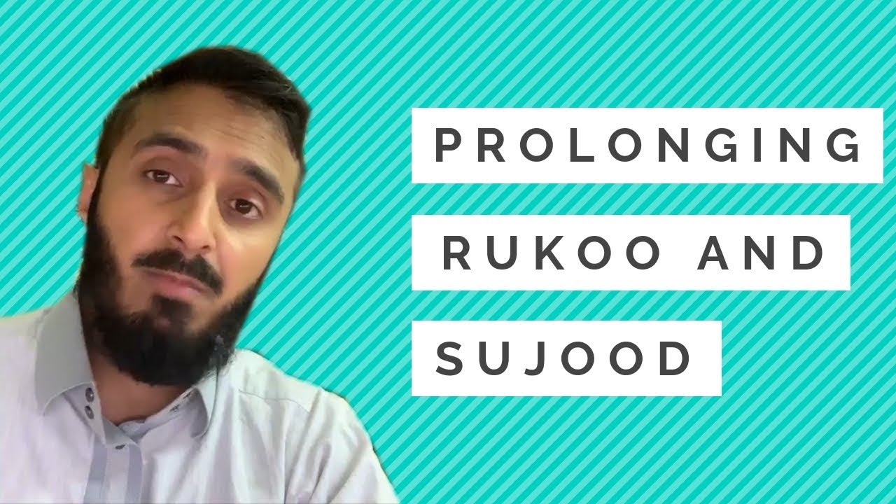 Prolonging Rukoo and Sujood | Islaam.Net by Radiant Drops